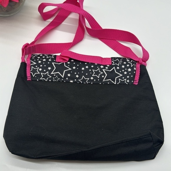 Hello Kitty Small Black Messenger Bag and Stuffed animal NYB5616K - Picture 6 of 13